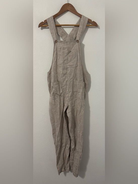 Linen Fairytales Pants - Linen Fairytales 100% Linen Oatmeal
Overalls Jumpsuit XS Lantern Leg
Lagenlook